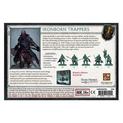 A Song of Ice & Fire Tabletop Miniatures Game Ironborn Trappers - Board Games Chiến Thuật - CMON