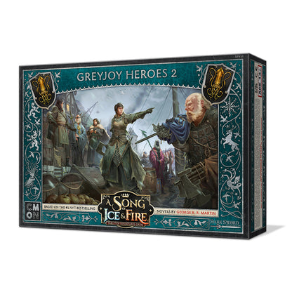 A Song of Ice & Fire Tabletop Miniatures Game - Greyjoy Heroes 2 - Board Game Chiến Thuật Miniatures CMON