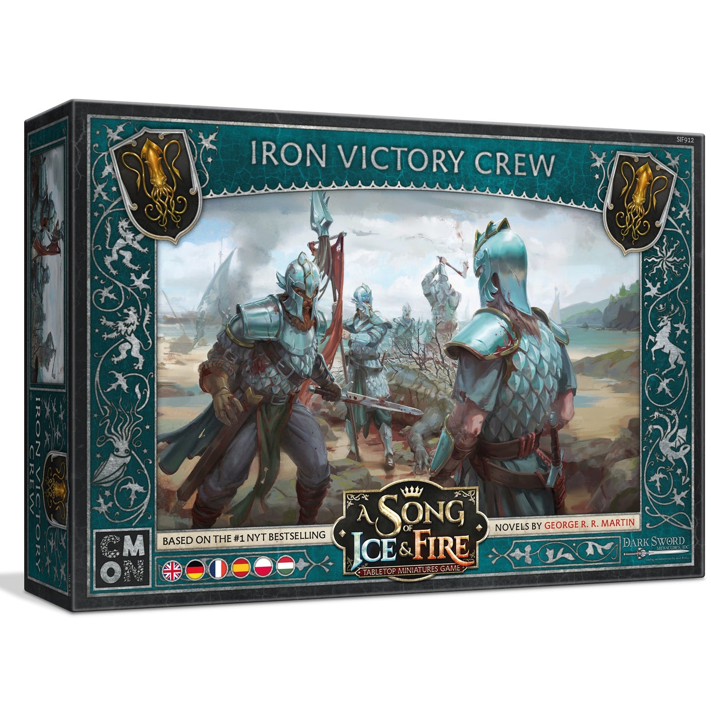 A Song of Ice & Fire Miniatures Game - Iron Victory Crew Unit Box | Bộ Mở Rộng Board Game Chiến Thuật | CMON