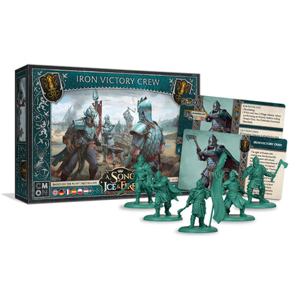 A Song of Ice & Fire Miniatures Game - Iron Victory Crew Unit Box | Bộ Mở Rộng Board Game Chiến Thuật | CMON