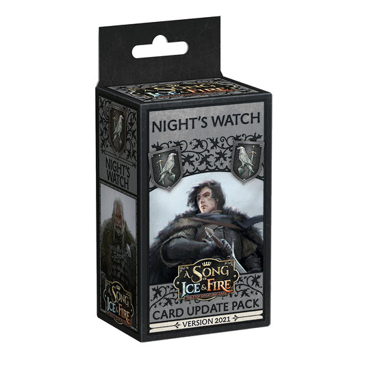 A Song of Ice & Fire Miniatures Game - Night's Watch Faction Pack - Bộ mở rộng thẻ bài phe Night's Watch - CMON