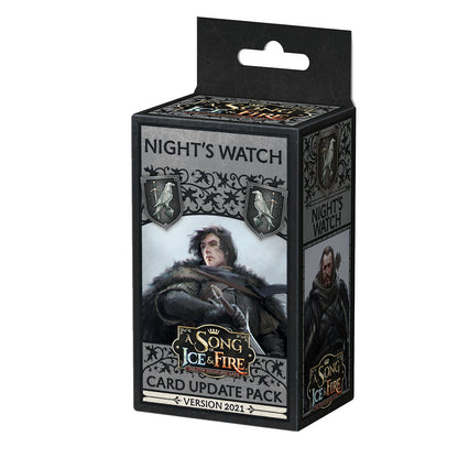 A Song of Ice & Fire Miniatures Game - Night's Watch Faction Pack - Bộ mở rộng thẻ bài phe Night's Watch - CMON