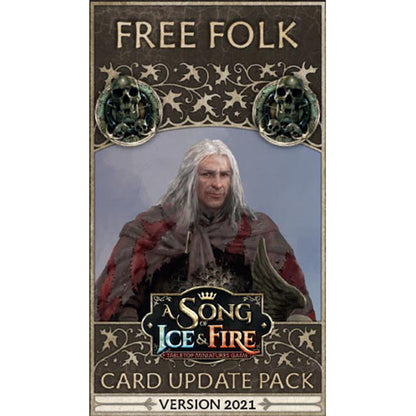 A Song of Ice & Fire Tabletop Miniatures Game - Free Folk Faction Pack - Bộ Thẻ Bài Chiến Thuật - CMON