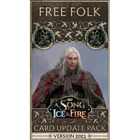 A Song of Ice & Fire Tabletop Miniatures Game - Free Folk Faction Pack - Bộ Thẻ Bài Chiến Thuật - CMON