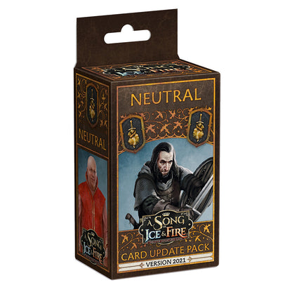 A Song of Ice & Fire Tabletop Miniatures Game - Neutral Faction Pack - Bộ Cập Nhật Thẻ Bài Chiến Thuật CMON
