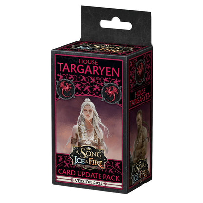 A Song of Ice & Fire Tabletop Miniatures Game - Targaryen Faction Pack - Bộ Thẻ Cập Nhật Phe Targaryen - CMON