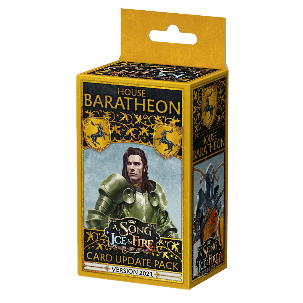 A Song of Ice & Fire Tabletop Miniatures Game - Baratheon Faction Pack - Bộ Nâng Cấp Board Game Chiến Thuật - CMON