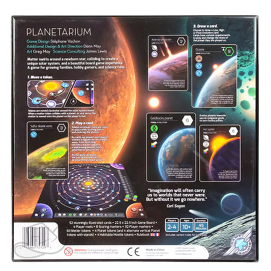 Planetarium Board Game - Trò Chơi Chiến Thuật Thiên Văn Học - Tabletop Tycoon