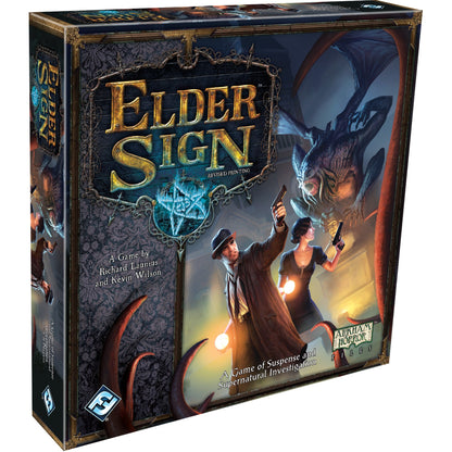 Elder Sign Board Game - Trò chơi xúc xắc hợp tác Lovecraftian - Fantasy Flight Games