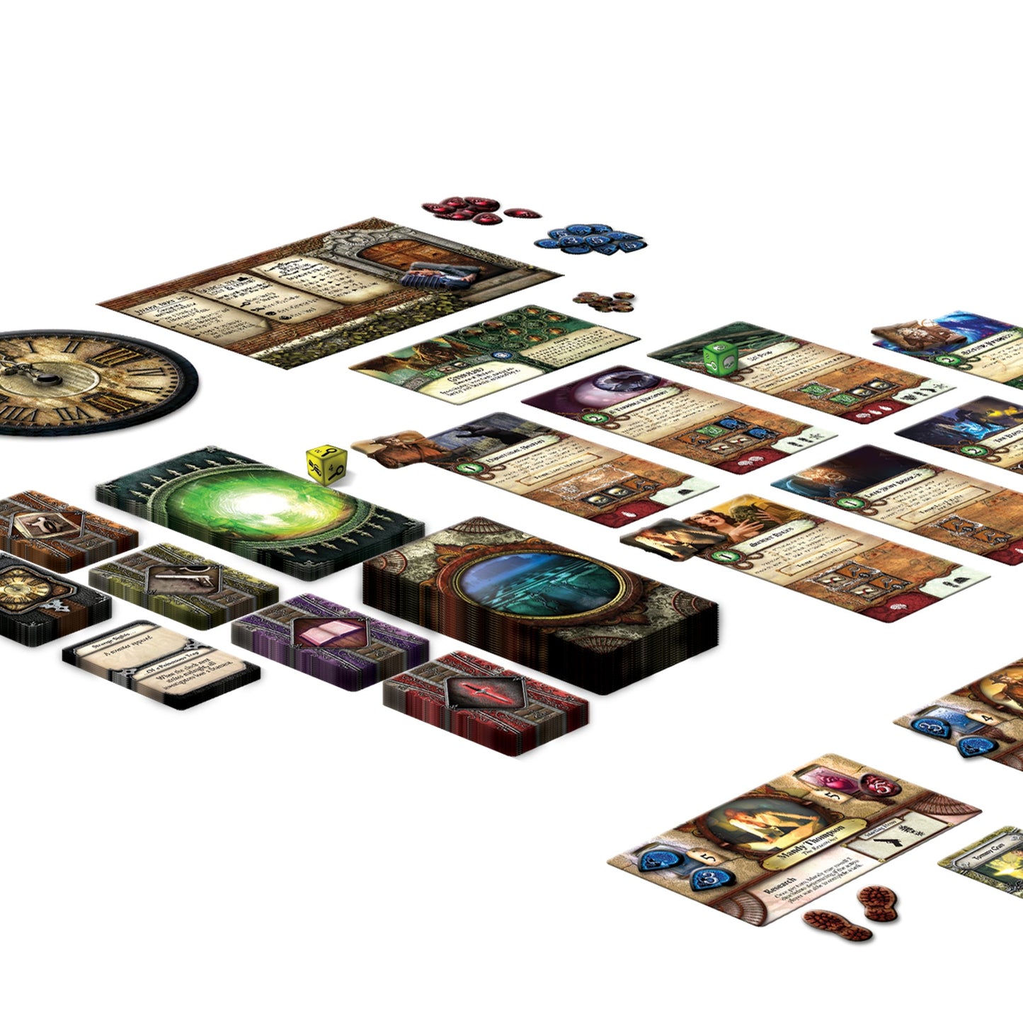 Elder Sign Board Game - Trò chơi xúc xắc hợp tác Lovecraftian - Fantasy Flight Games