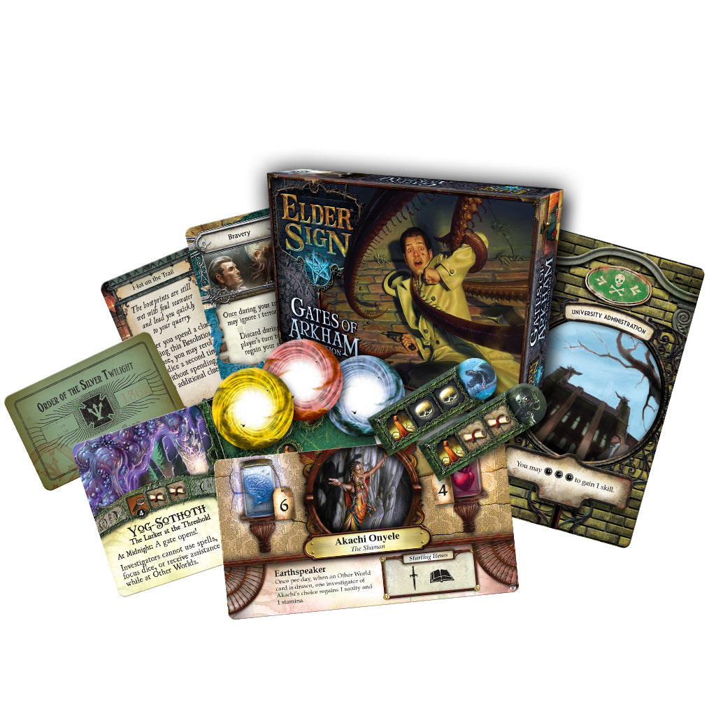 Elder Sign: The Gates of Arkham Expansion - Bản mở rộng board game phiêu lưu - Fantasy Flight Games - Hình ảnh bổ sung 4