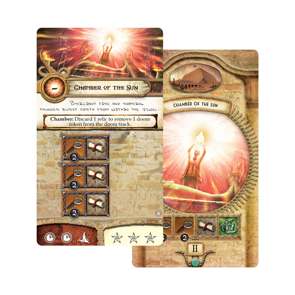 Elder Sign Omens of the Pharaoh - Bản mở rộng Board Game phiêu lưu - Fantasy Flight Games - Hình ảnh bổ sung 4