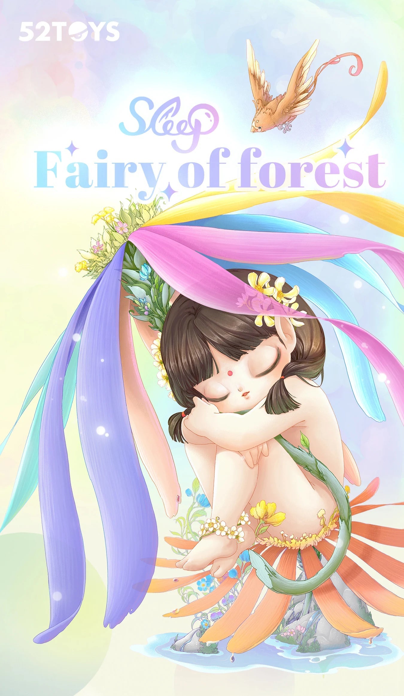 SLEEP FOREST FAIRIES - Mô Hình Blind Box Nàng Tiên Rừng - 52TOYS