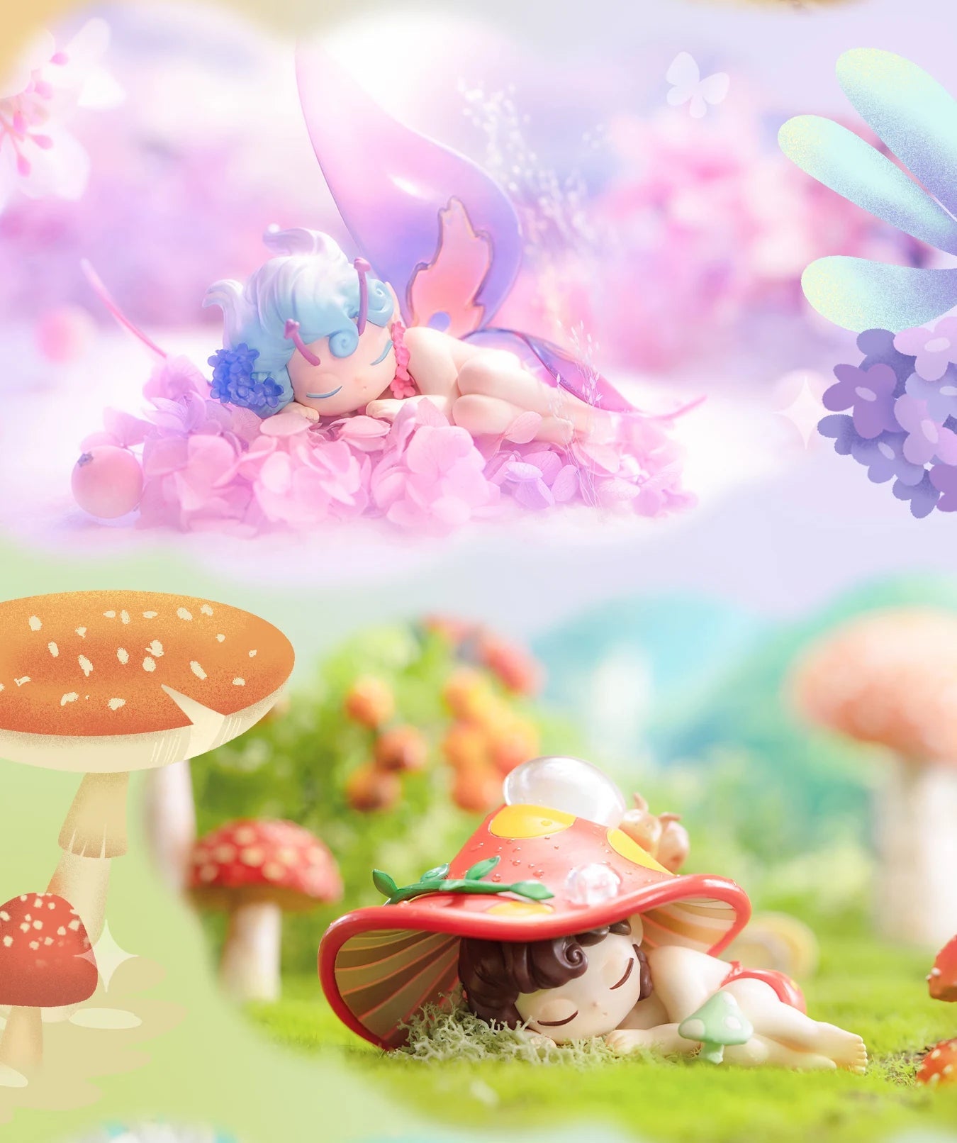SLEEP FOREST FAIRIES - Mô Hình Blind Box Nàng Tiên Rừng - 52TOYS