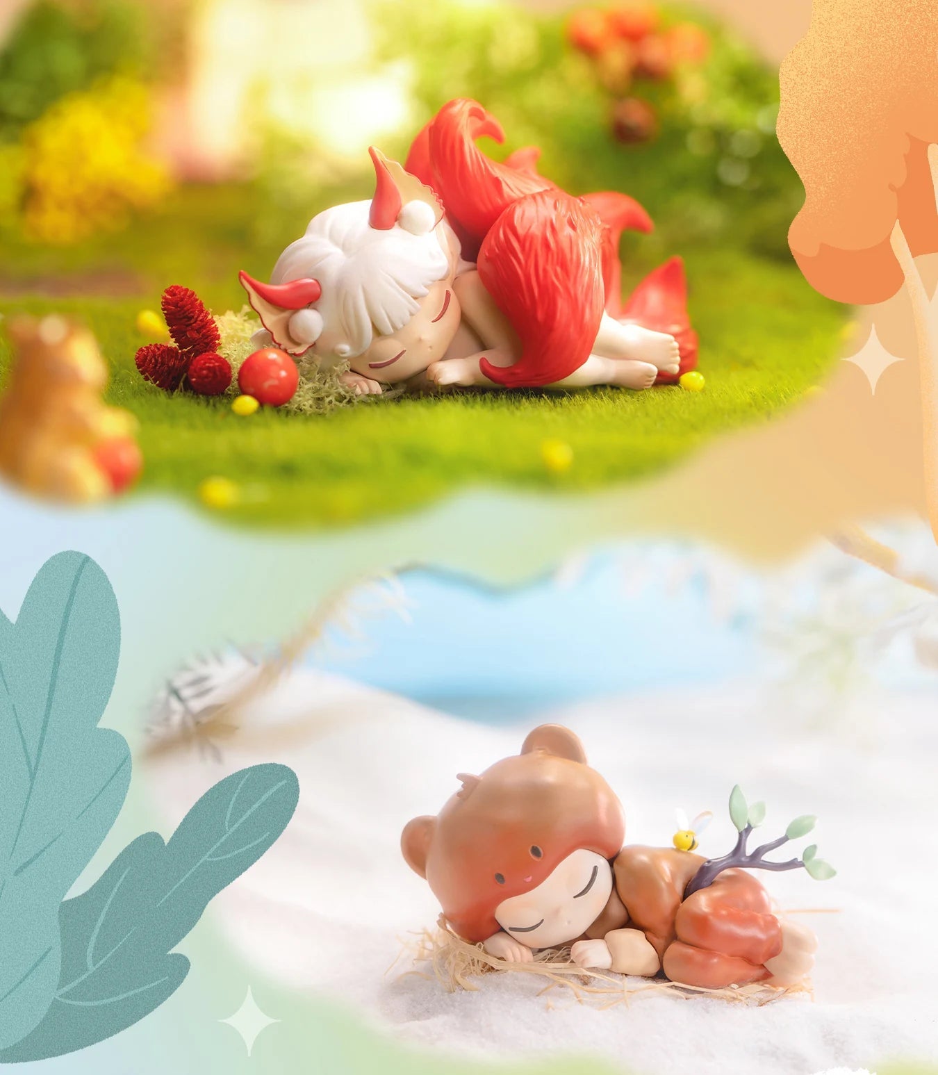 SLEEP FOREST FAIRIES - Mô Hình Blind Box Nàng Tiên Rừng - 52TOYS