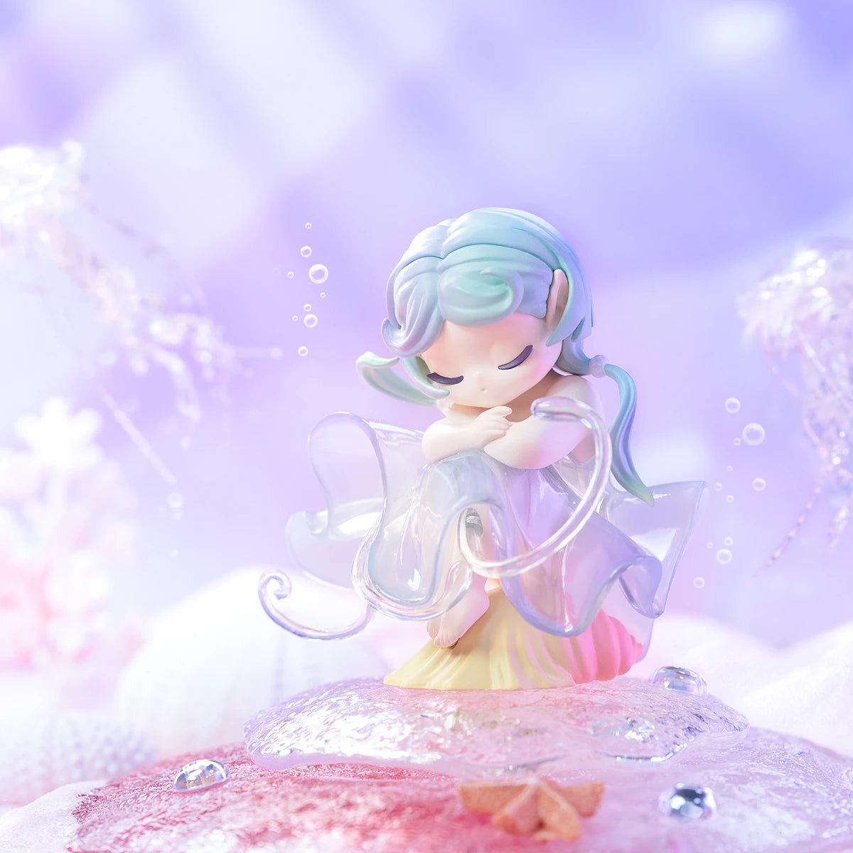 SLEEP SEA ELVES SERIES - Mô hình Blind Box Hải Tiên Ngủ - 52TOYS