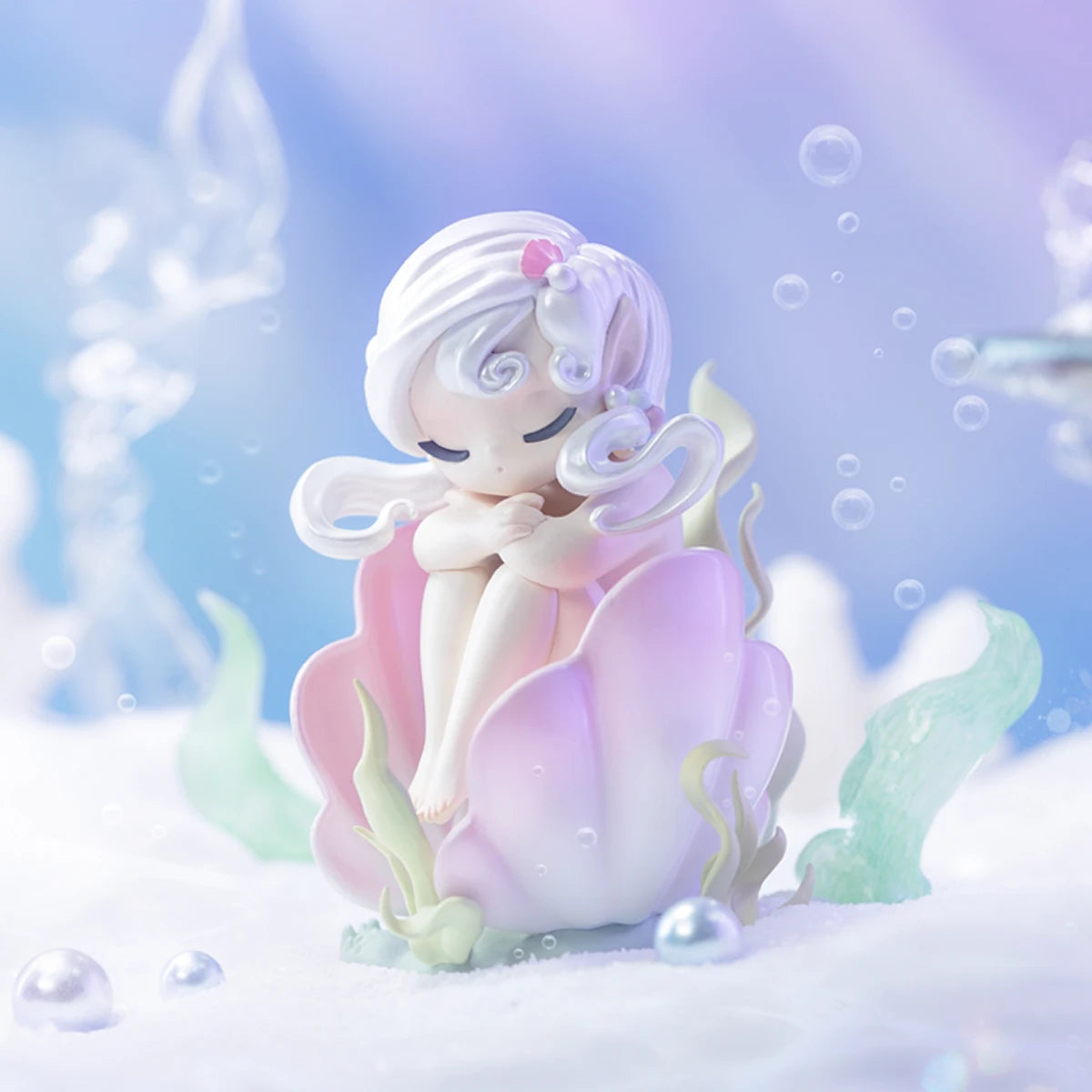 SLEEP SEA ELVES SERIES - Mô hình Blind Box Hải Tiên Ngủ - 52TOYS