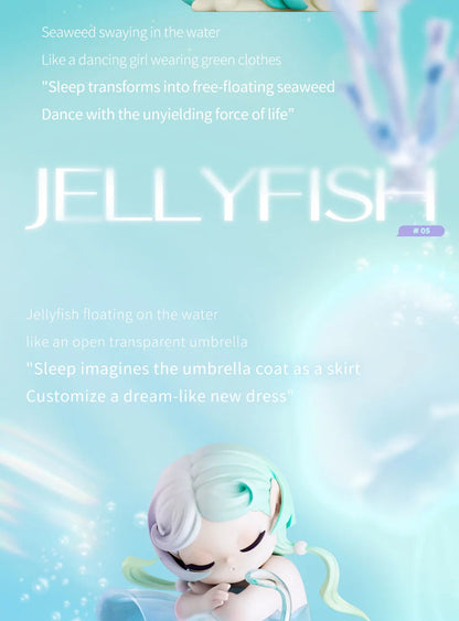 SLEEP SEA ELVES SERIES - Mô hình Blind Box Hải Tiên Ngủ - 52TOYS