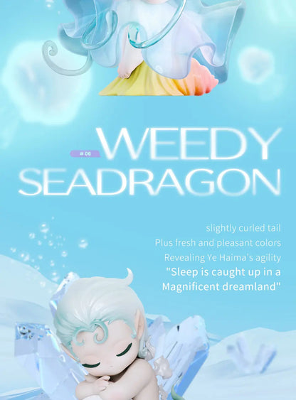 SLEEP SEA ELVES SERIES - Mô hình Blind Box Hải Tiên Ngủ - 52TOYS