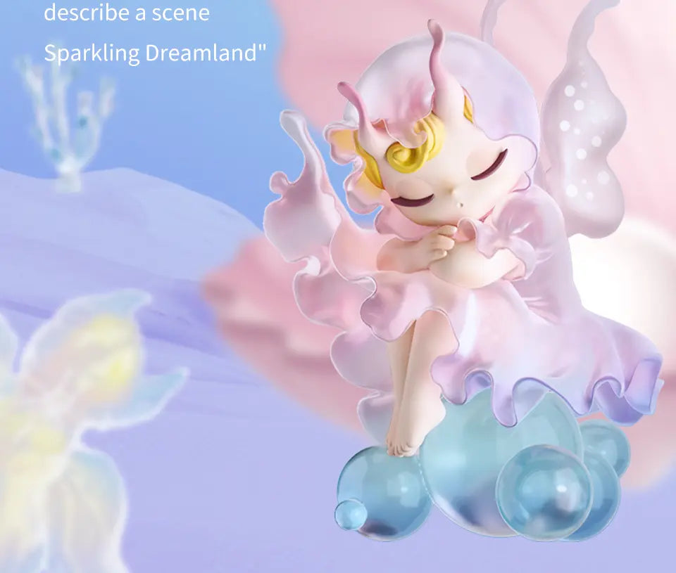 SLEEP SEA ELVES SERIES - Mô hình Blind Box Hải Tiên Ngủ - 52TOYS