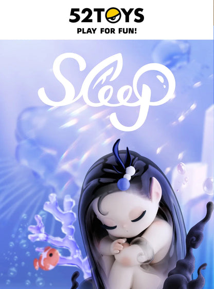 SLEEP SEA ELVES SERIES - Mô hình Blind Box Hải Tiên Ngủ - 52TOYS