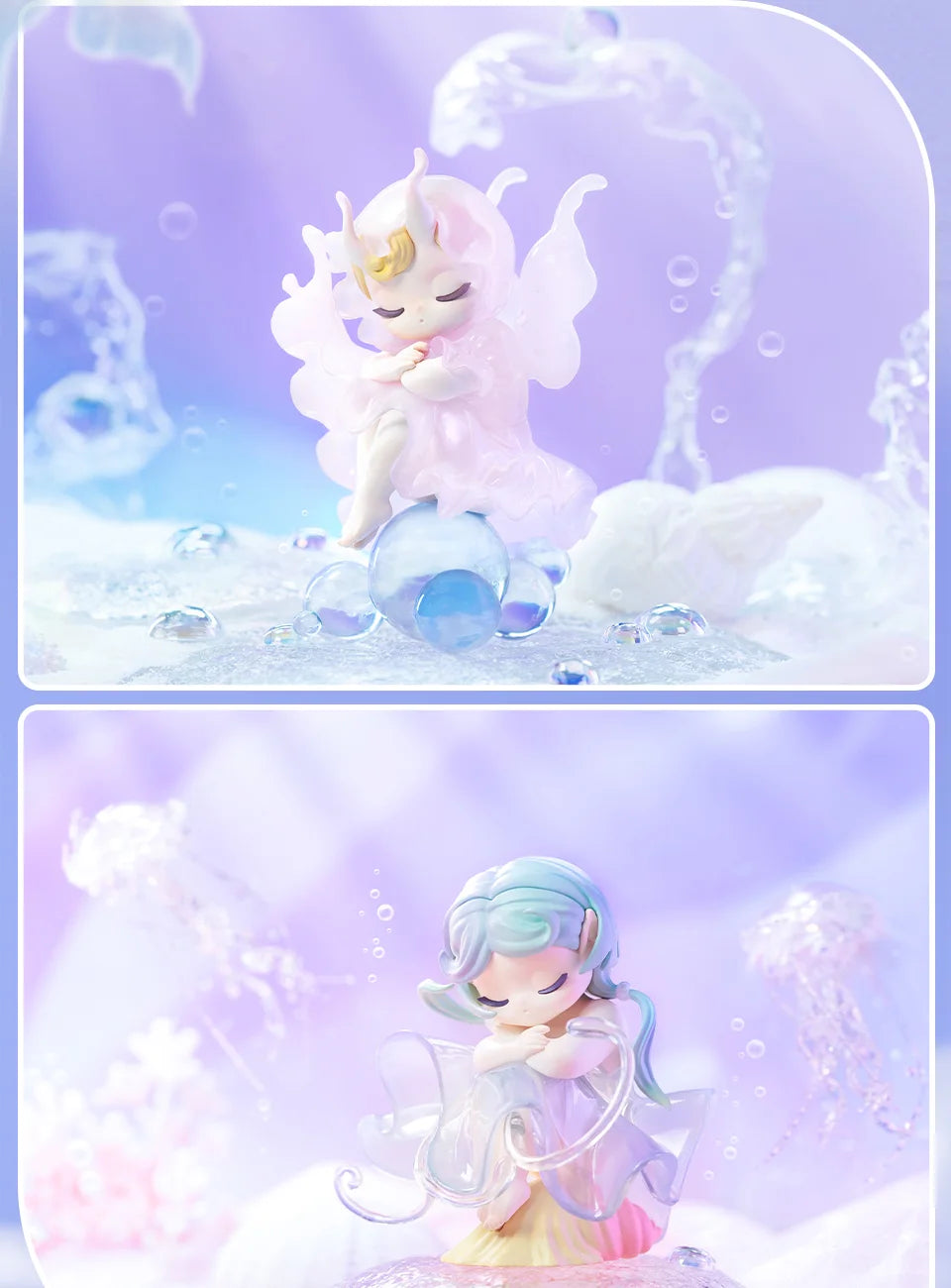 SLEEP SEA ELVES SERIES - Mô hình Blind Box Hải Tiên Ngủ - 52TOYS