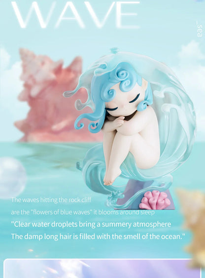 SLEEP SEA ELVES SERIES - Mô hình Blind Box Hải Tiên Ngủ - 52TOYS