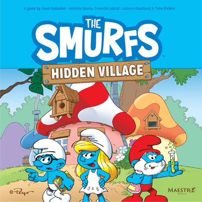 The Smurfs: Hidden Village Board Game - Board Game Hợp Tác Gia Đình - Maestro Media