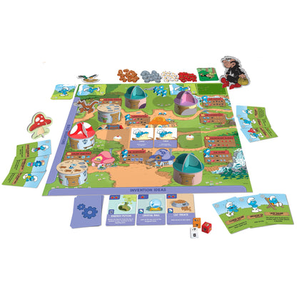The Smurfs: Hidden Village Board Game - Board Game Hợp Tác Gia Đình - Maestro Media