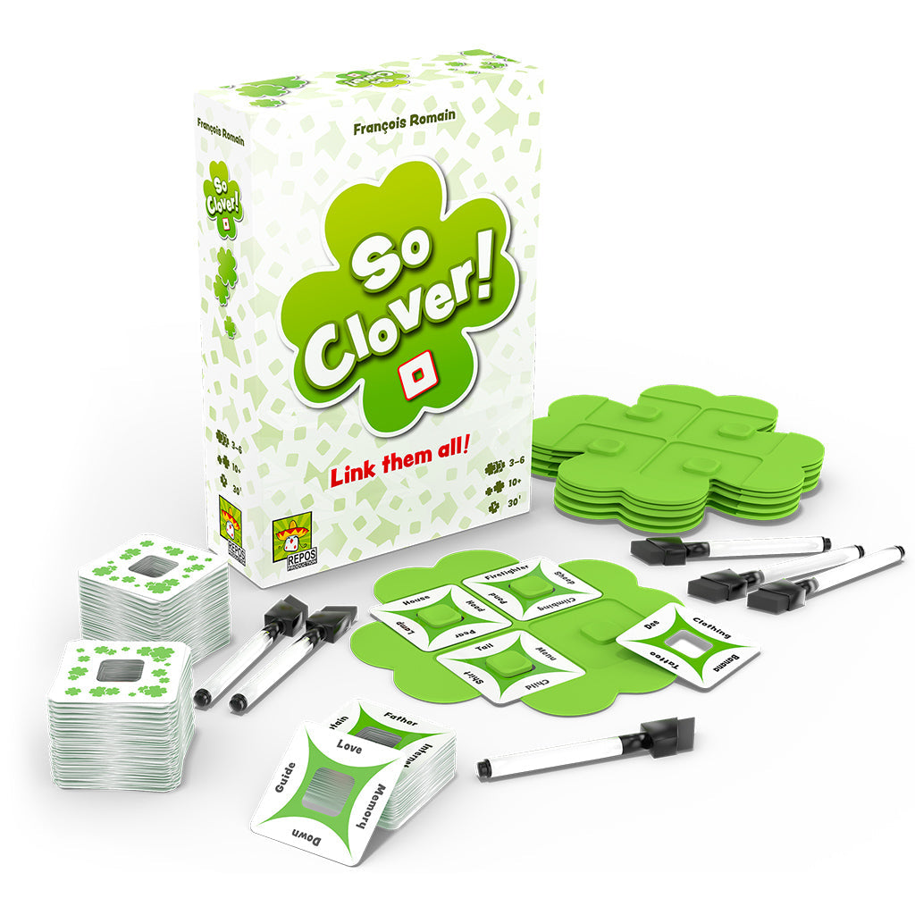 So Clover! - Board Game Hợp Tác Liên Tưởng Từ Ngữ - Repos Production