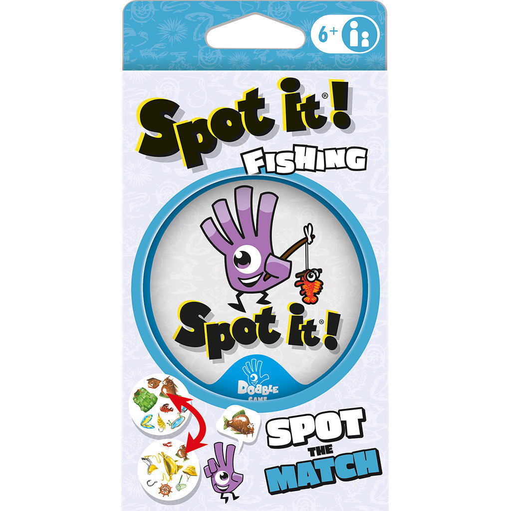 Spot It! Fishing (Eco-Blister) - Trò chơi thẻ bài nhanh mắt chủ đề câu cá - Zygomatic