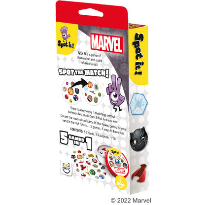 Spot It: Marvel Eco - Board Game Thẻ Bài Phản Xạ Marvel - Zygomatic