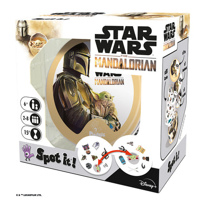 Spot it Mandalorian - Board Game Tìm Cặp Hình Trùng Nhau - Zygomatic Star Wars