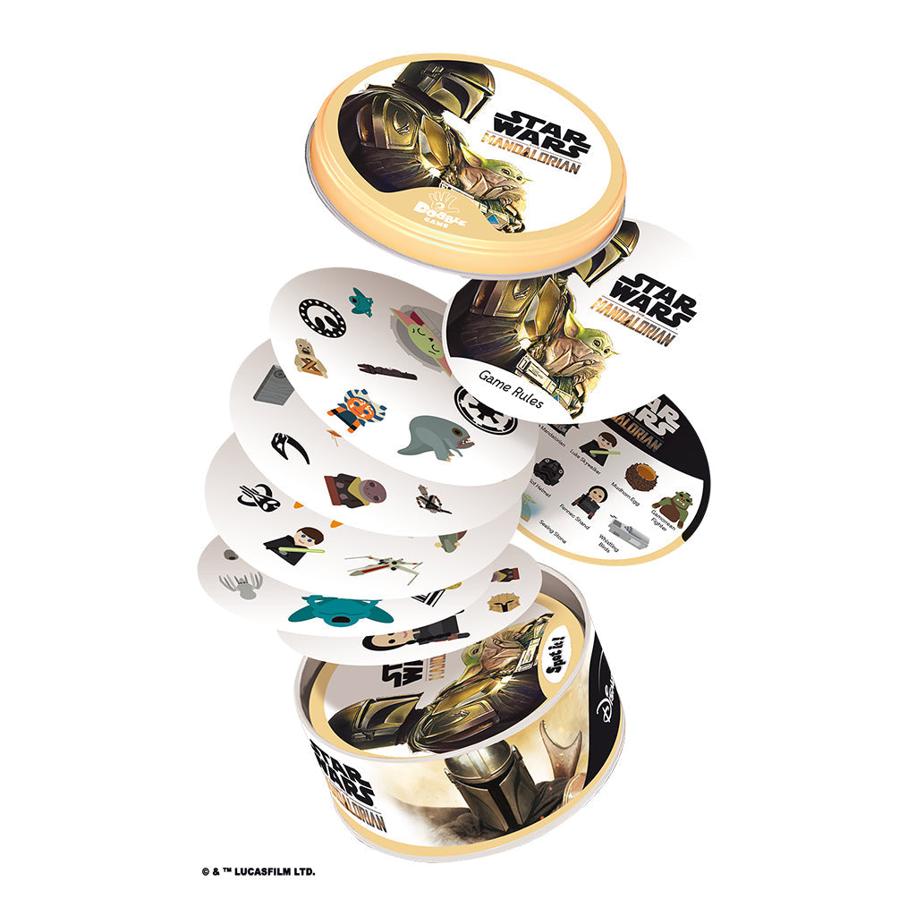 Spot it Mandalorian - Board Game Tìm Cặp Hình Trùng Nhau - Zygomatic Star Wars