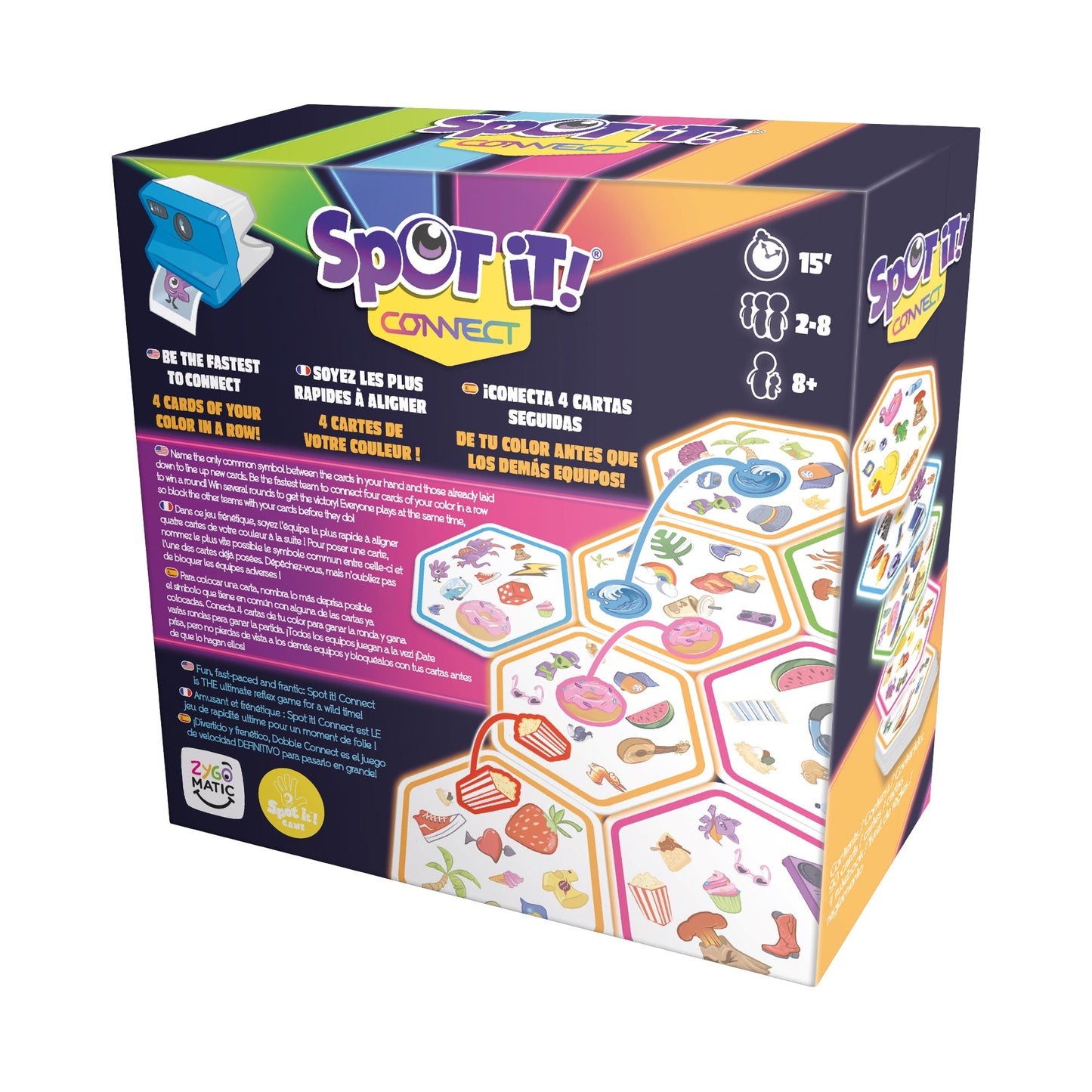 Spot It! Connect - Board Game Phản Xạ & Kết Nối - Zygomatic