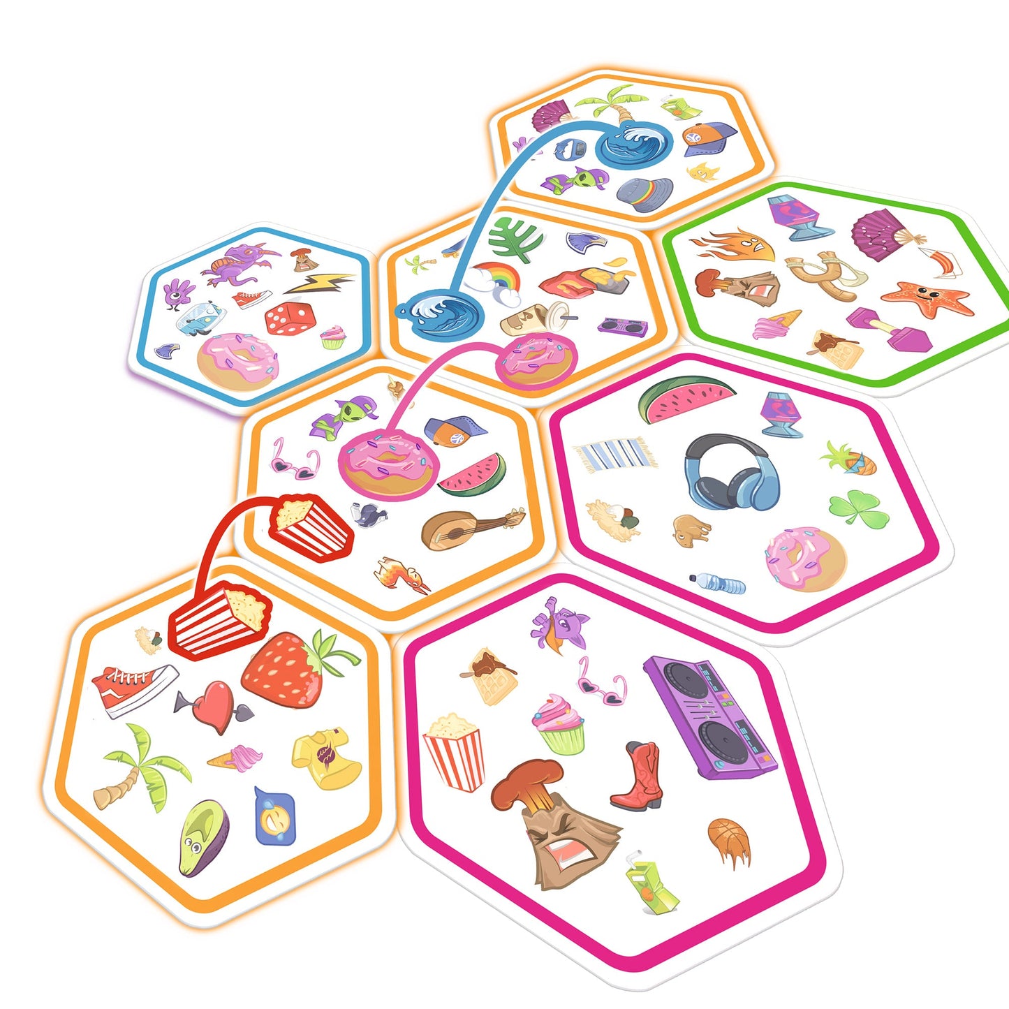 Spot It! Connect - Board Game Phản Xạ & Kết Nối - Zygomatic