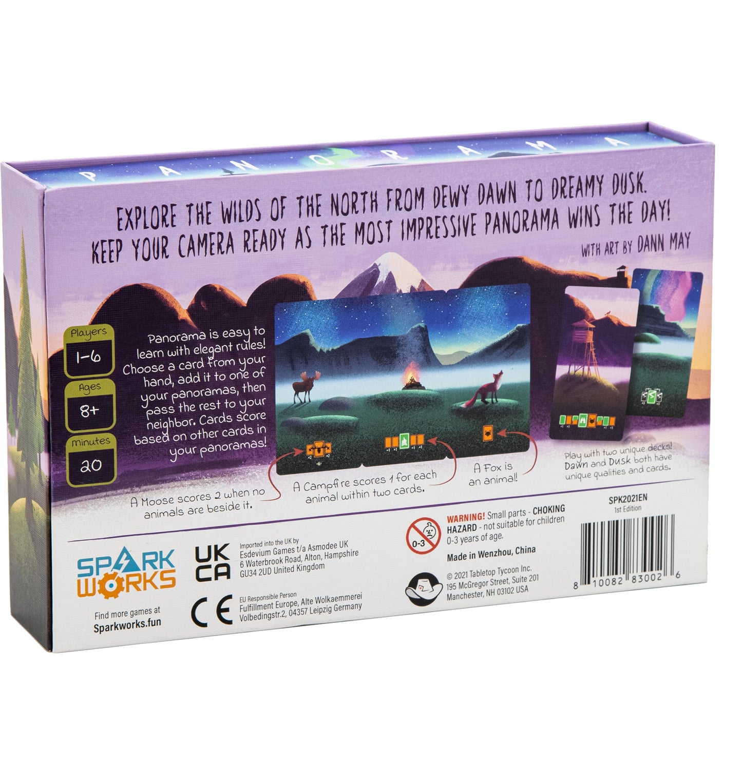 Panorama Board Game - Trò chơi thẻ bài chiến thuật - Tabletop Tycoon