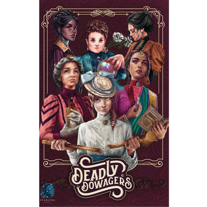 Deadly Dowagers Board Game (Vertical art box) - Trò chơi Board Game Chiến thuật & Thẻ bài - Tabletop Tycoon - Góc nhìn khác 3