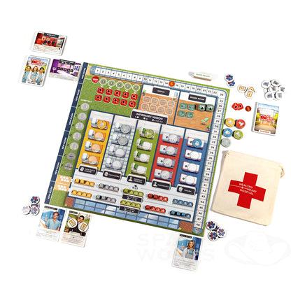 Healthy Heart Hospital Board Game 3rd Edition - Board Game Quản Lý Bệnh Viện Hợp Tác - Tabletop Tycoon