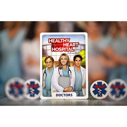 Healthy Heart Hospital Board Game 3rd Edition - Board Game Quản Lý Bệnh Viện Hợp Tác - Tabletop Tycoon