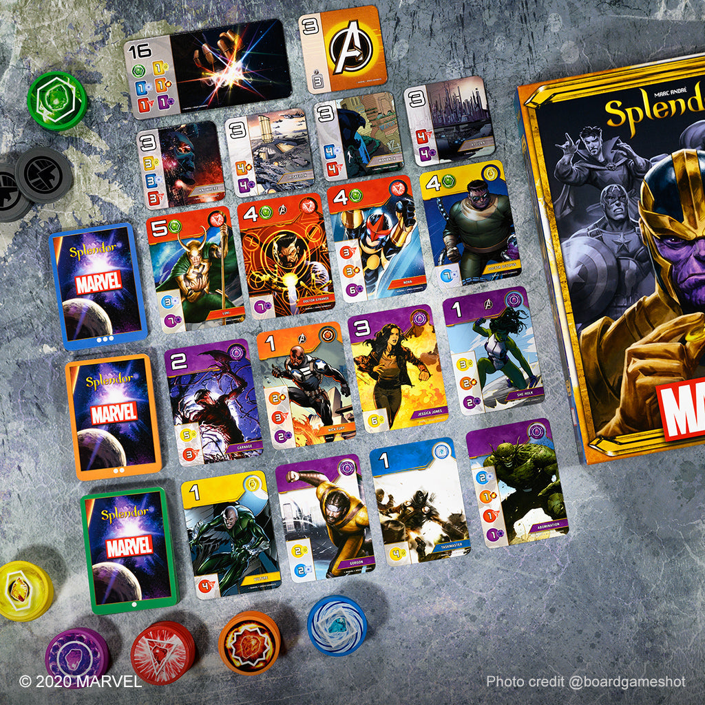 Splendor: Marvel - Board Game Chiến Thuật Siêu Anh Hùng - Space Cowboys
