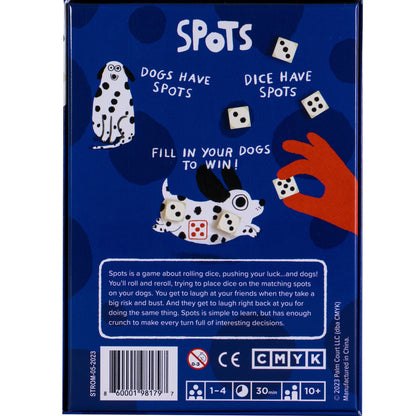 Spots Card Game - Board Game Đổ Xúc Xắc Chó Đốm - CMYK