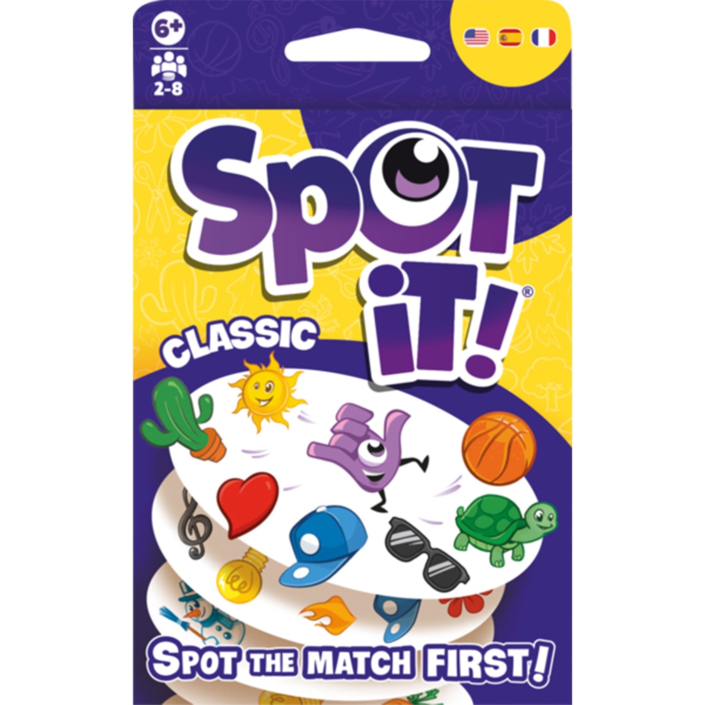 Spot It! Classic Card Game - Pocket Eco Edition - Board Game Thẻ Bài Phản Xạ - Zygomatic