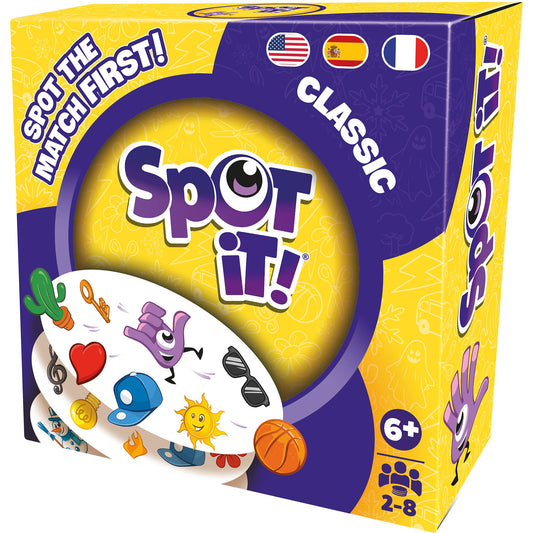 Spot It! Classic (Eco Sleeve) - Board Game Tìm Hình Nhanh Tay Lẹ Mắt - Zygomatic