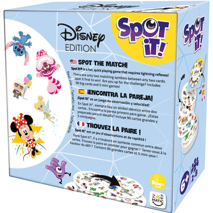 Spot It! Disney Card Game - Trò Chơi Thẻ Bài Phản Xạ Nhanh - Zygomatic