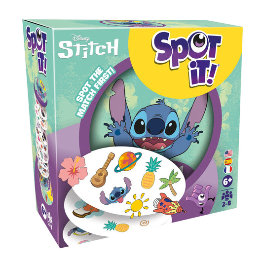 Spot It! Lilo and Stitch (Eco Sleeve) - Board Game Thẻ Bài Quan Sát Nhanh Tay - Zygomatic