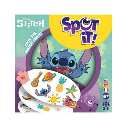 Spot It! Lilo and Stitch (Eco Sleeve) - Board Game Thẻ Bài Quan Sát Nhanh Tay - Zygomatic