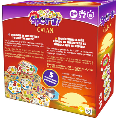 Spot It: CATAN - Board Game Tìm Cặp Nhanh Tay Lẹ Mắt - Zygomatic