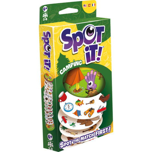 Spot It! Camping (Eco Blister) - Trò chơi tìm hình nhanh - Zygomatic