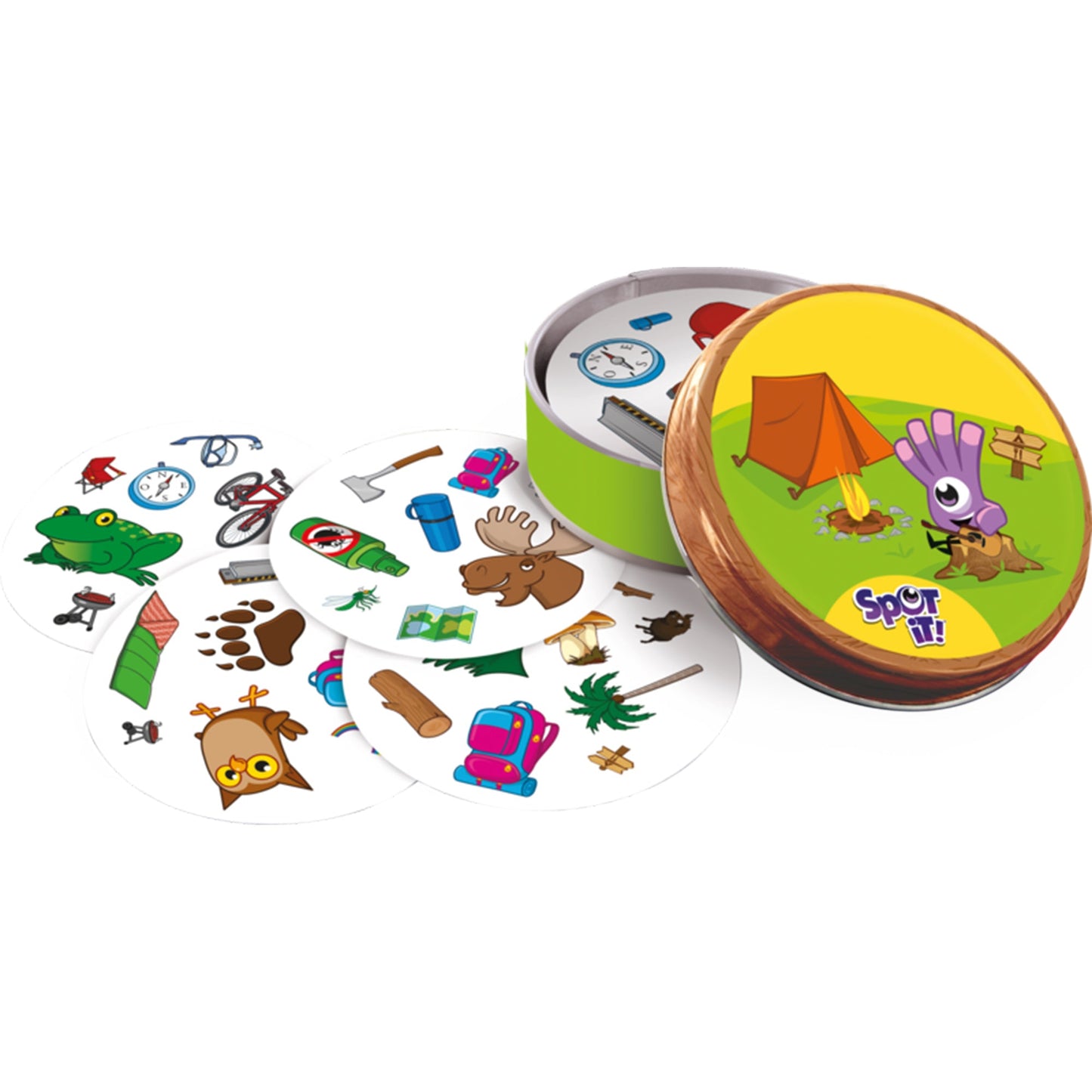 Spot It! Camping (Eco Blister) - Trò chơi tìm hình nhanh - Zygomatic